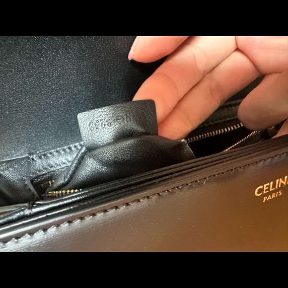 Celine Teen Triomphe black - Picture 3 of 8
